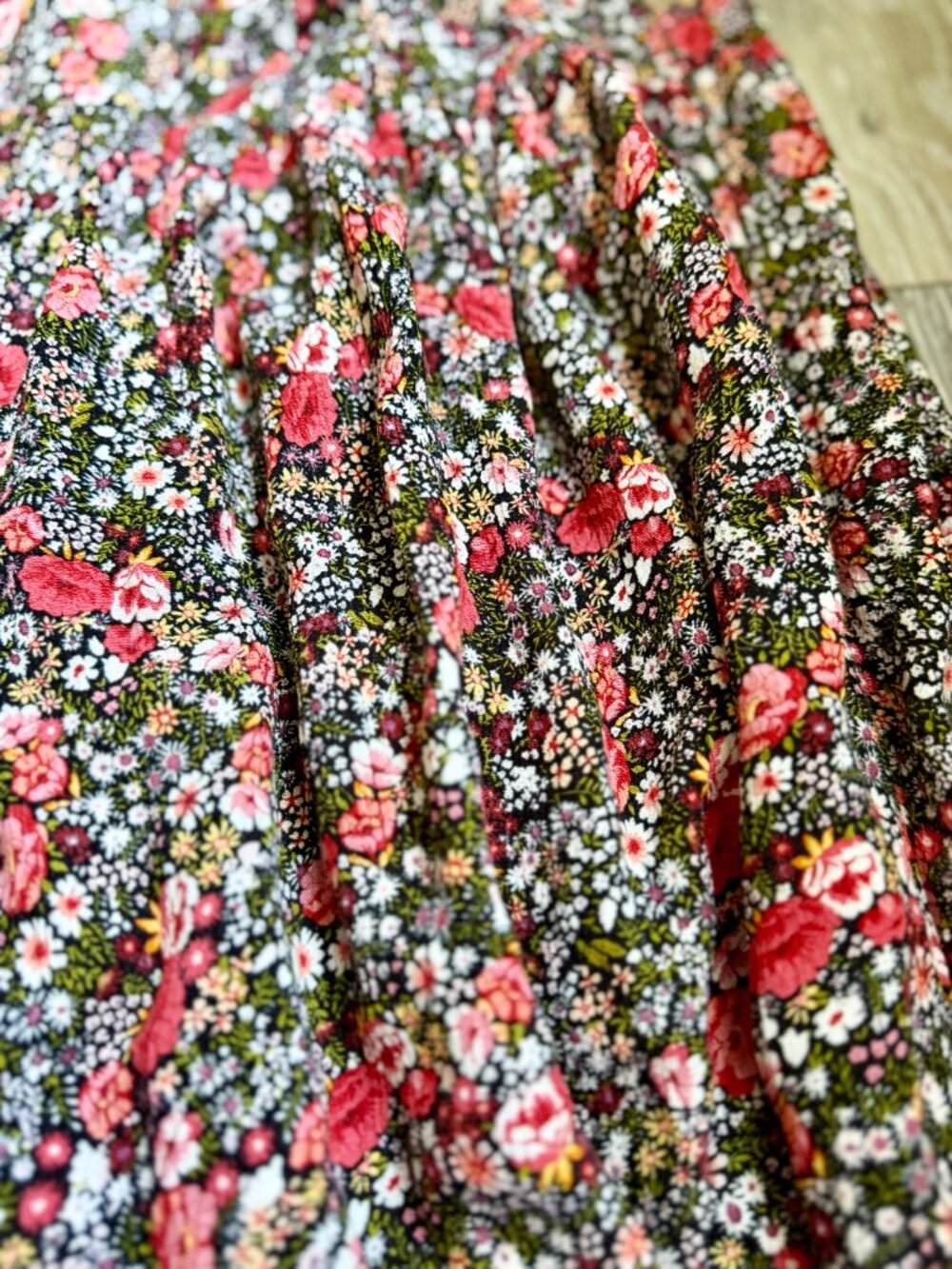 Women's Floral Duster Long Cardigan — Size Medium - Picture 2 of 3